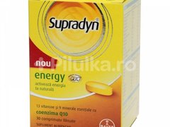 Supradyn Energy cu Coenzima Q10, 30 comprimate